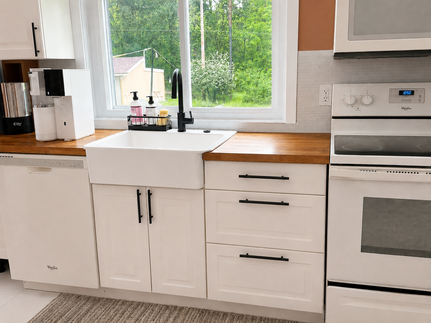 Kitchen after cleaning